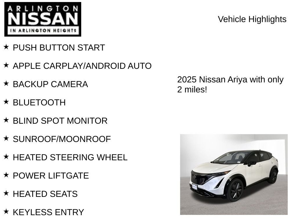 2025 Nissan Ariya PLATINUM+ e-4ORCE