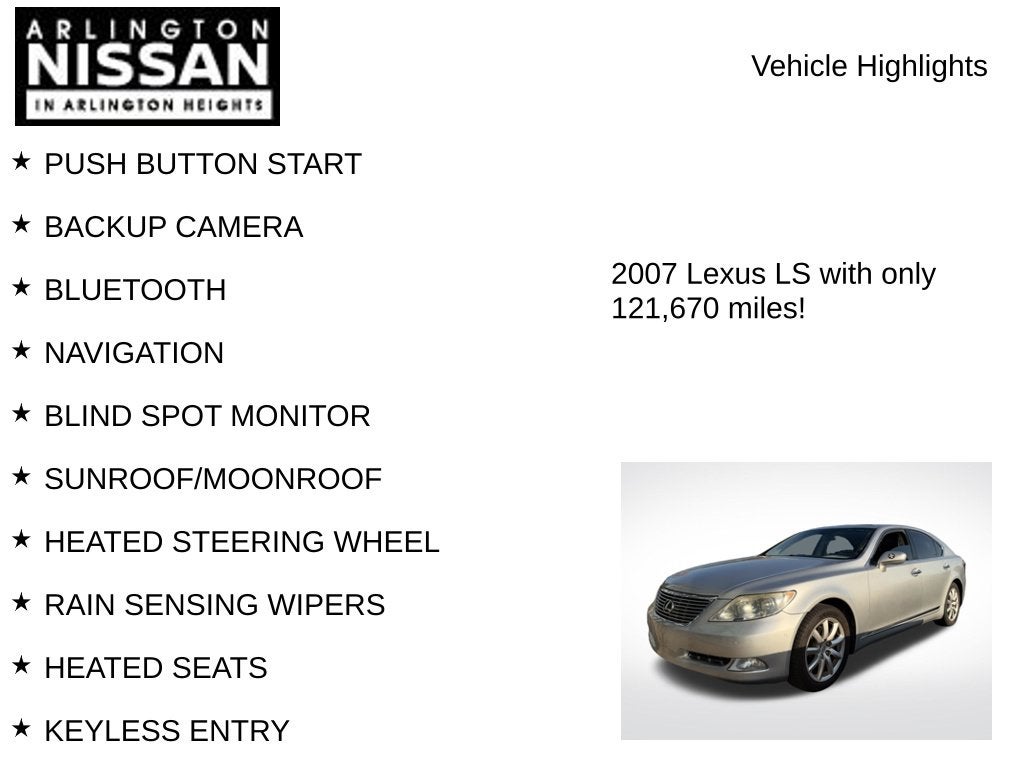 2007 Lexus LS 460