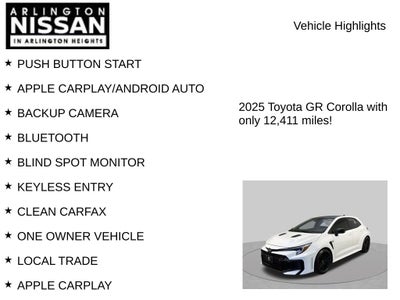 2025 Toyota GR Corolla Premium Plus