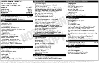 2016 Chevrolet Trax LT