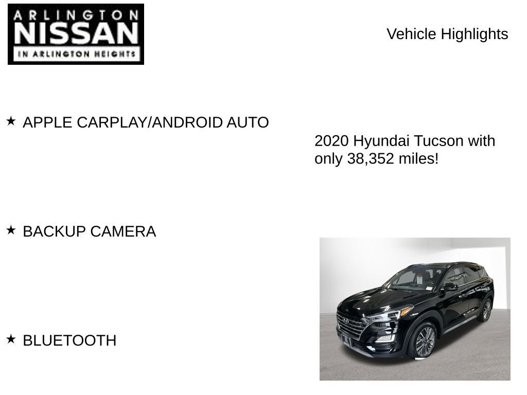 2020 Hyundai Tucson Ultimate