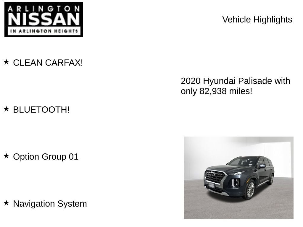 2020 Hyundai Palisade Limited