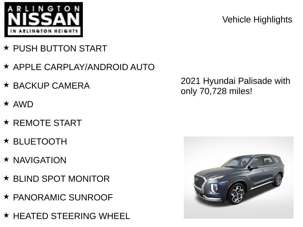 2021 Hyundai Palisade Calligraphy