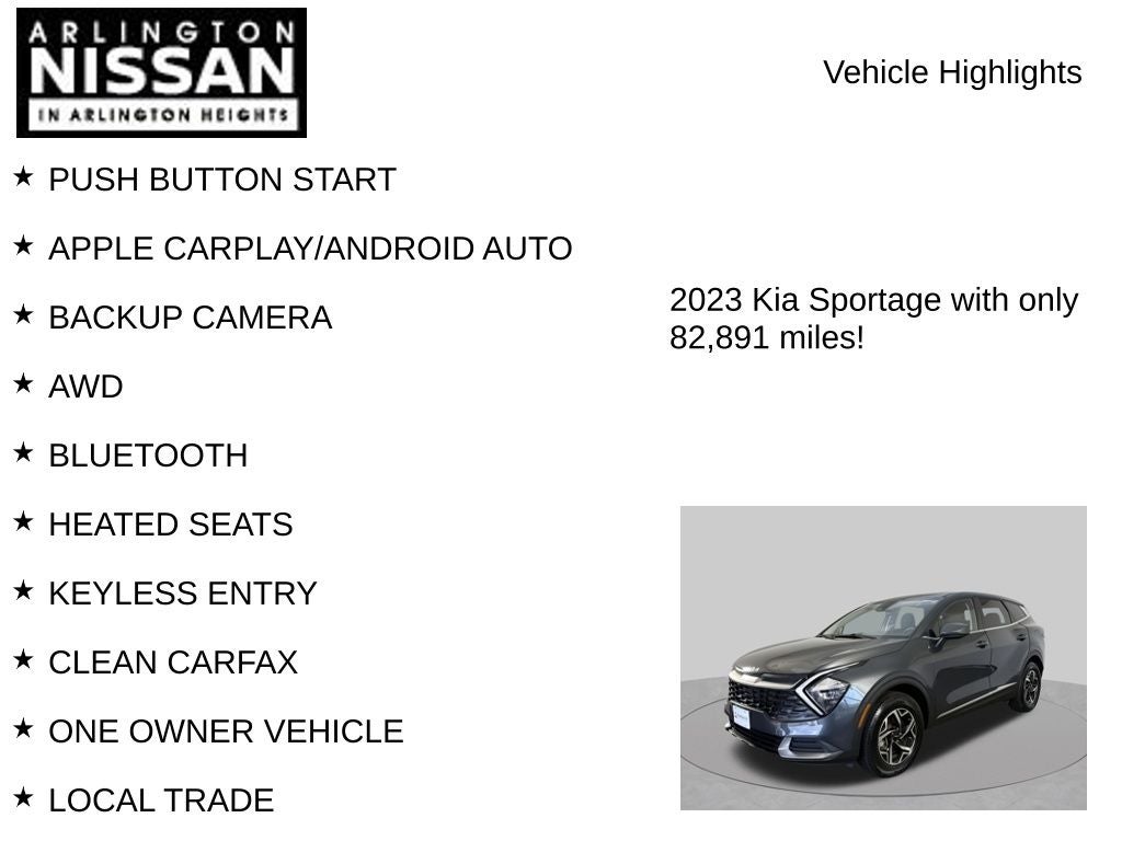 2023 Kia Sportage LX