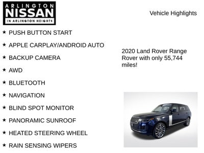 2020 Land Rover Range Rover Supercharged LWB