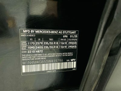 2025 Mercedes-Benz GLB GLB 250