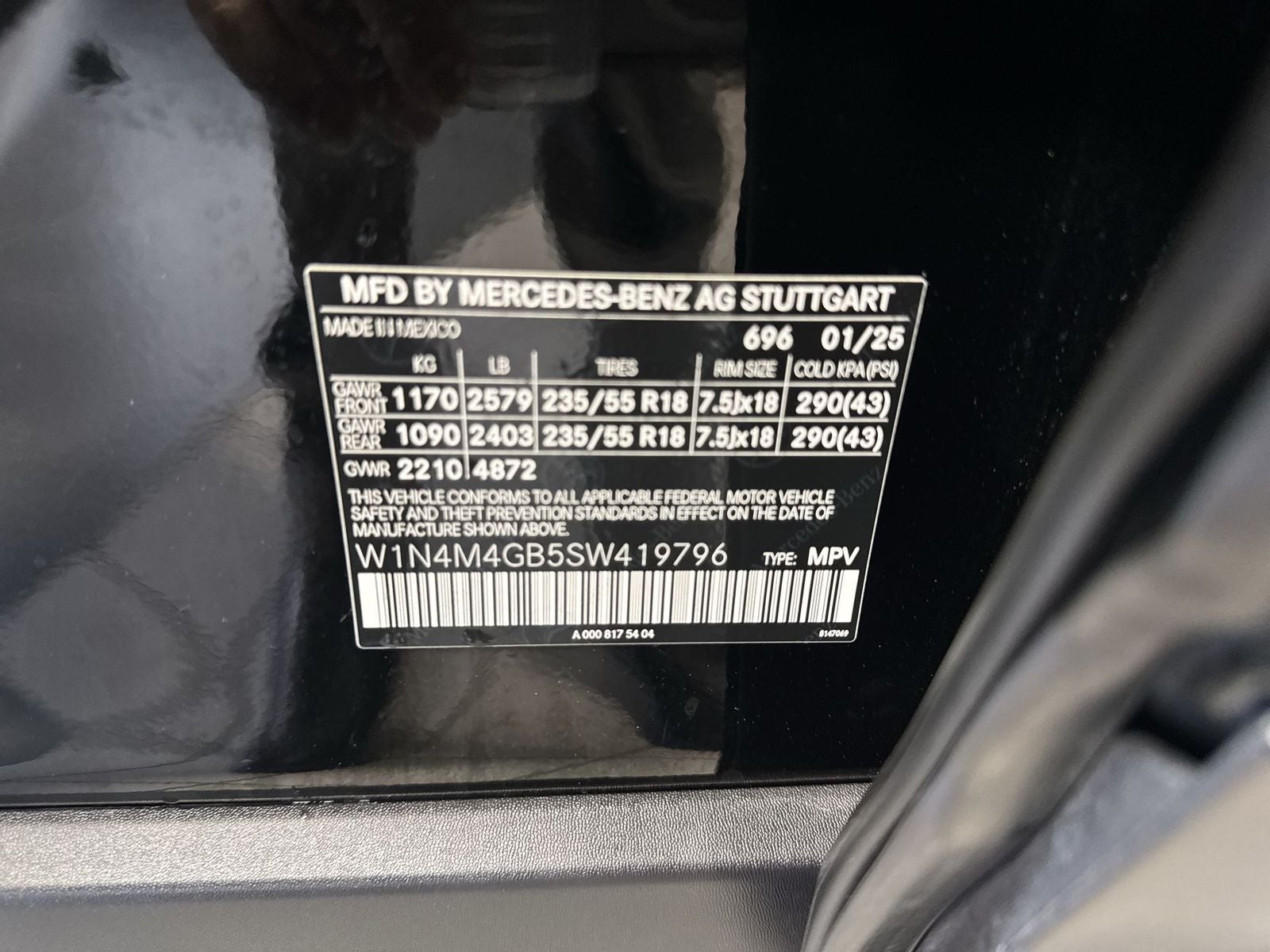 2025 Mercedes-Benz GLB GLB 250