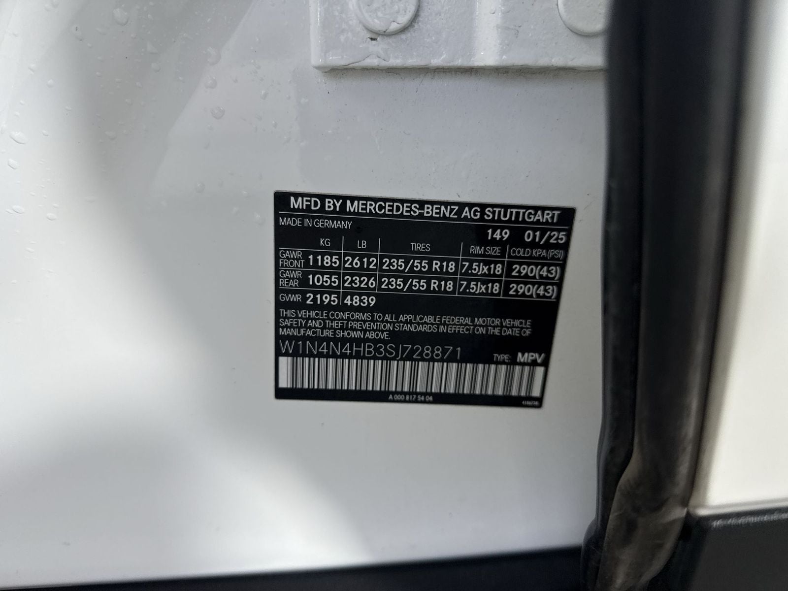 2025 Mercedes-Benz GLA GLA 250 4MATIC®