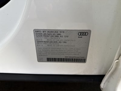 2017 Audi Q5 2.0T Premium Plus quattro