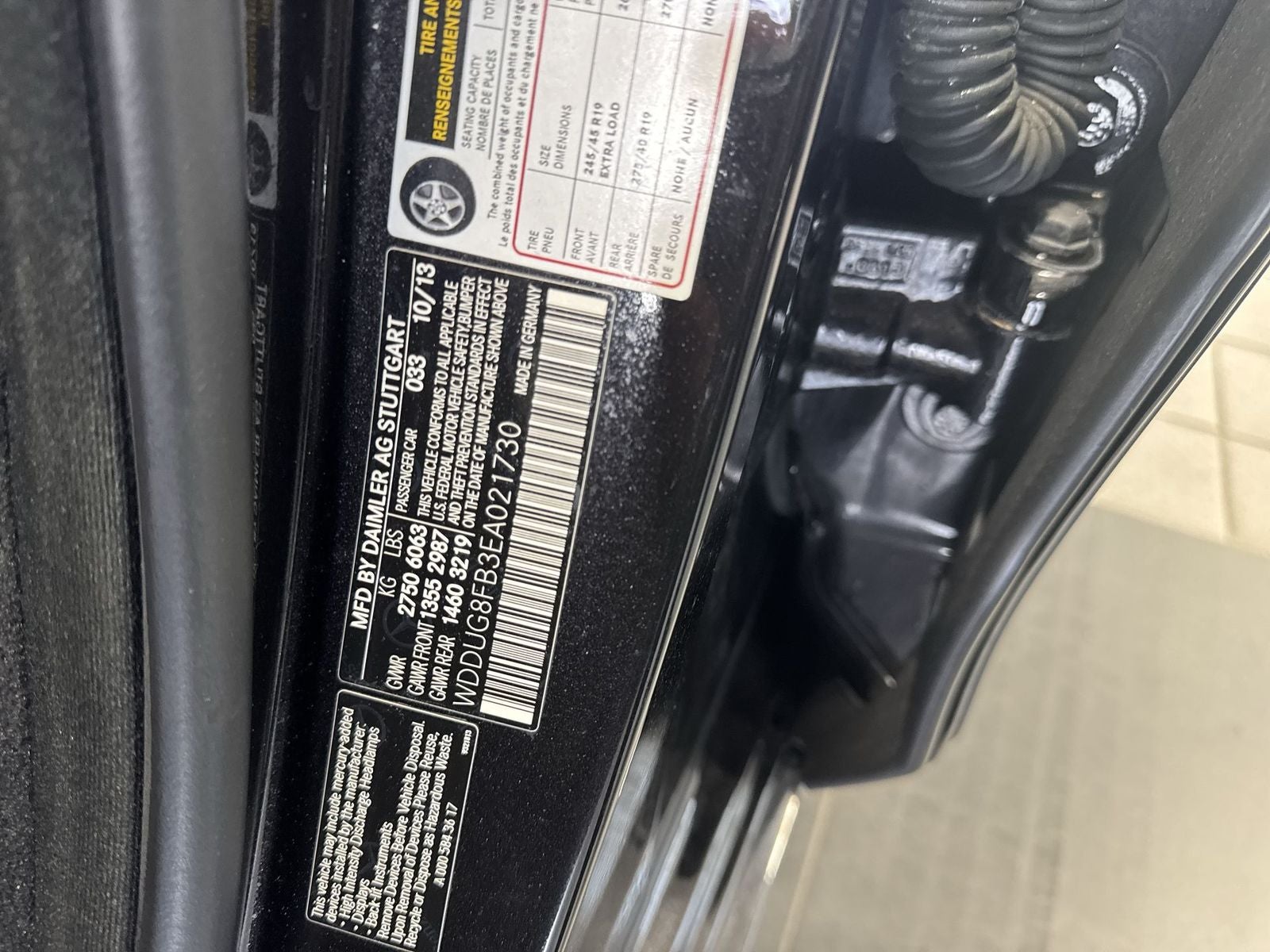2014 Mercedes-Benz S-Class S 550 4MATIC®