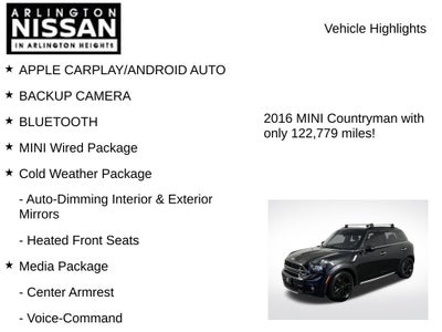 2016 MINI Cooper S Countryman Base