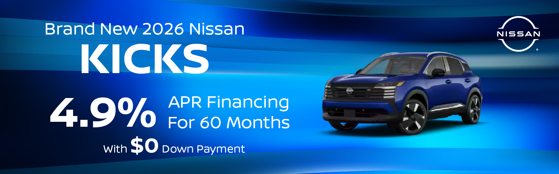 Brand New 2026 Nissan KICKS