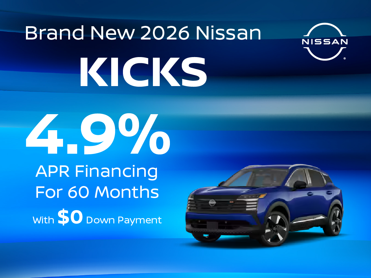 Brand New 2026 Nissan KICKS