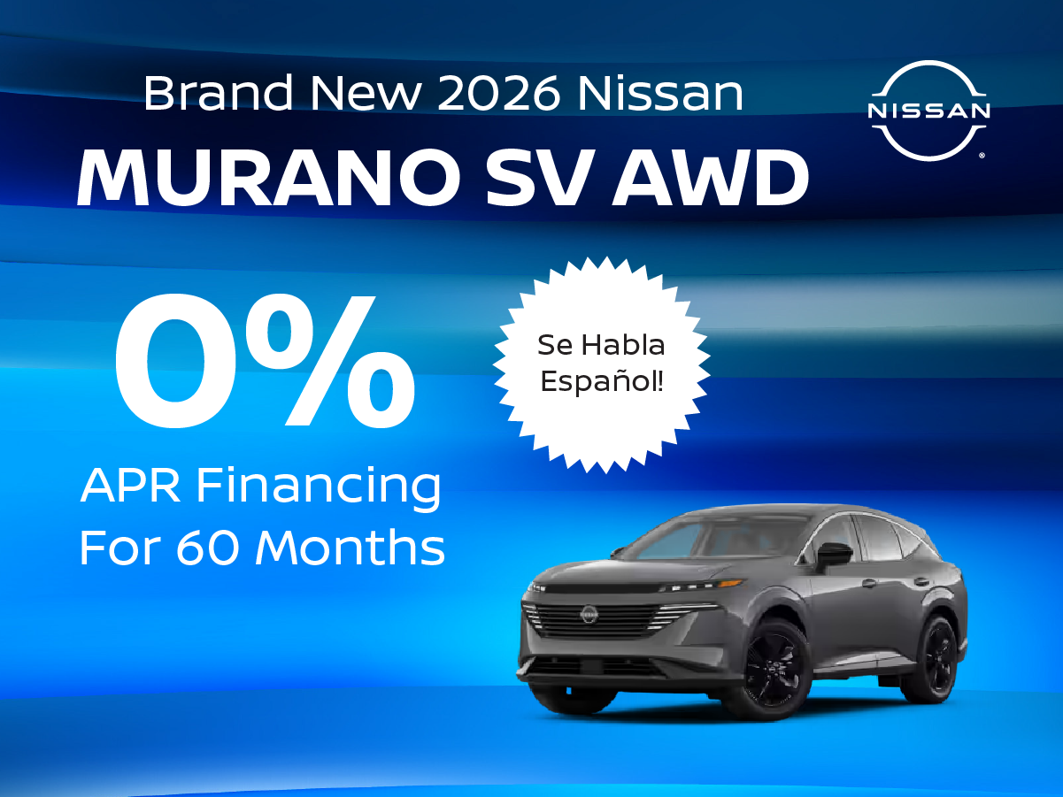 Brand New 2026 Nissan MURANO SV AWD