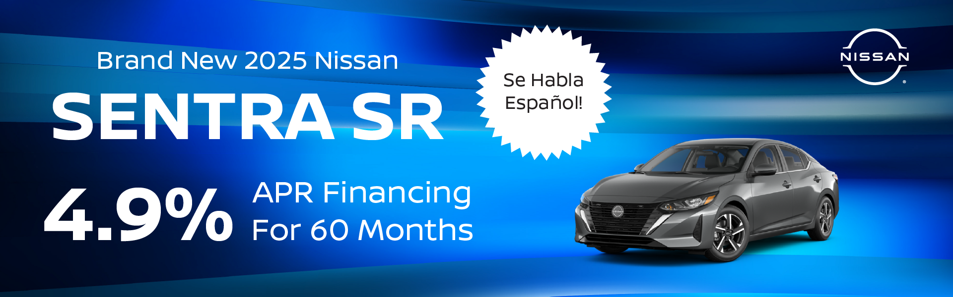 Brand New 2025 Nissan SENTRA SR