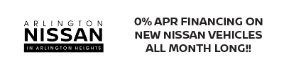 0% APR financing on new Nissan vehicles