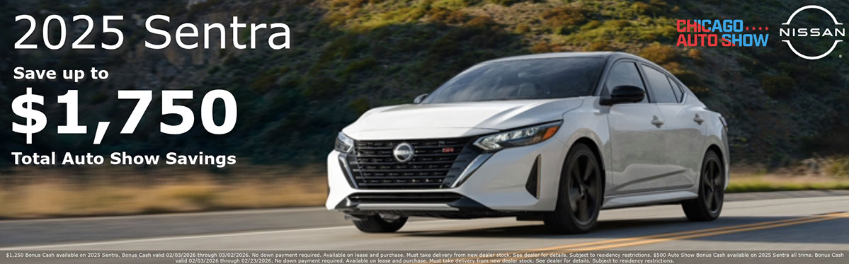 2025 Nissan Sentra Auto Show Special