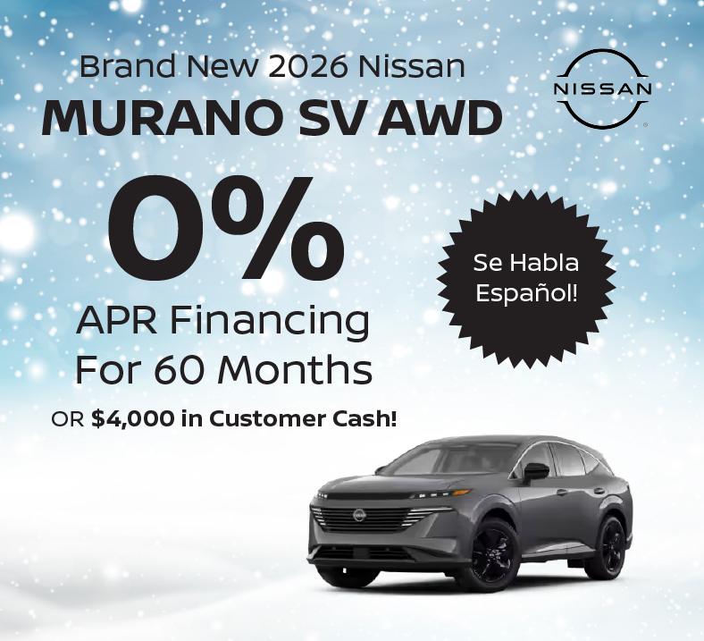 Brand New 2026 Nissan MURANO SV AWD