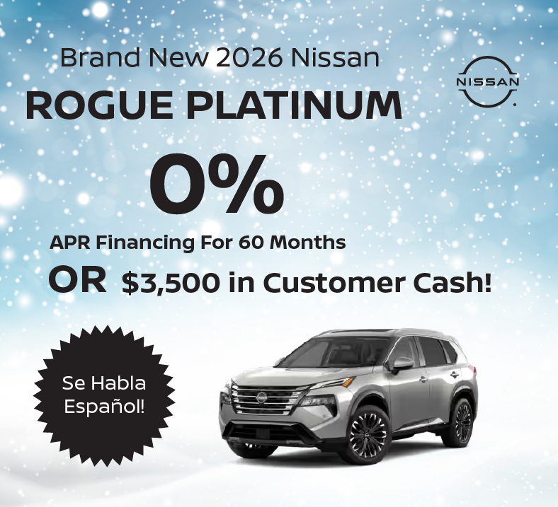Brand New 2026 Nissan ROGUE PLATINUM