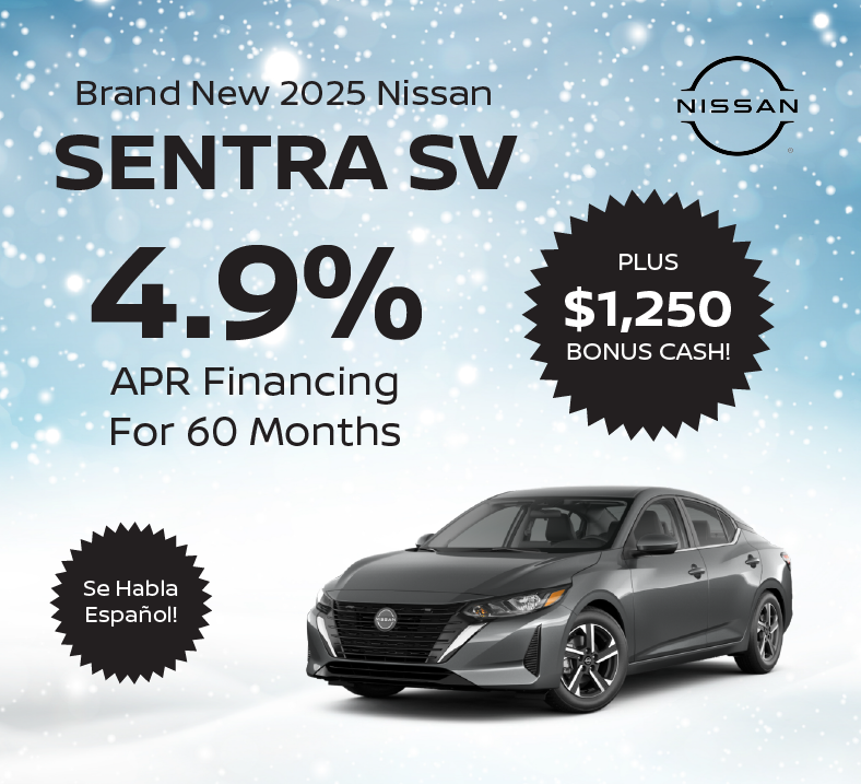 Brand New 2025 Nissan SENTRA SV