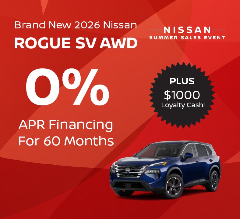 Brand New 2026 Nissan ROGUE SV AWD