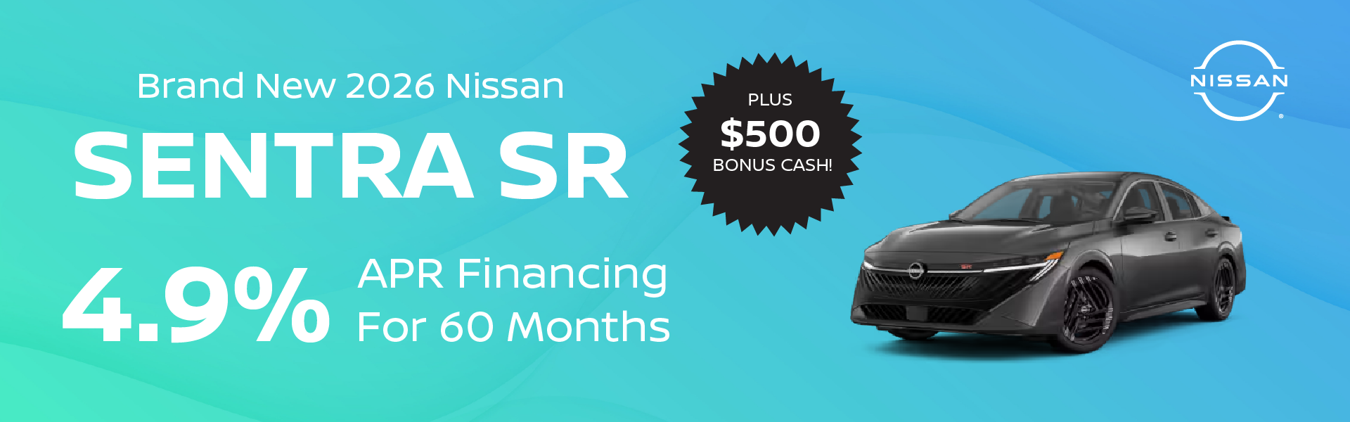 Brand New 2026 Nissan SENTRA SR