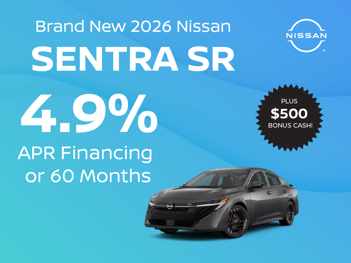 Brand New 2026 Nissan SENTRA SR