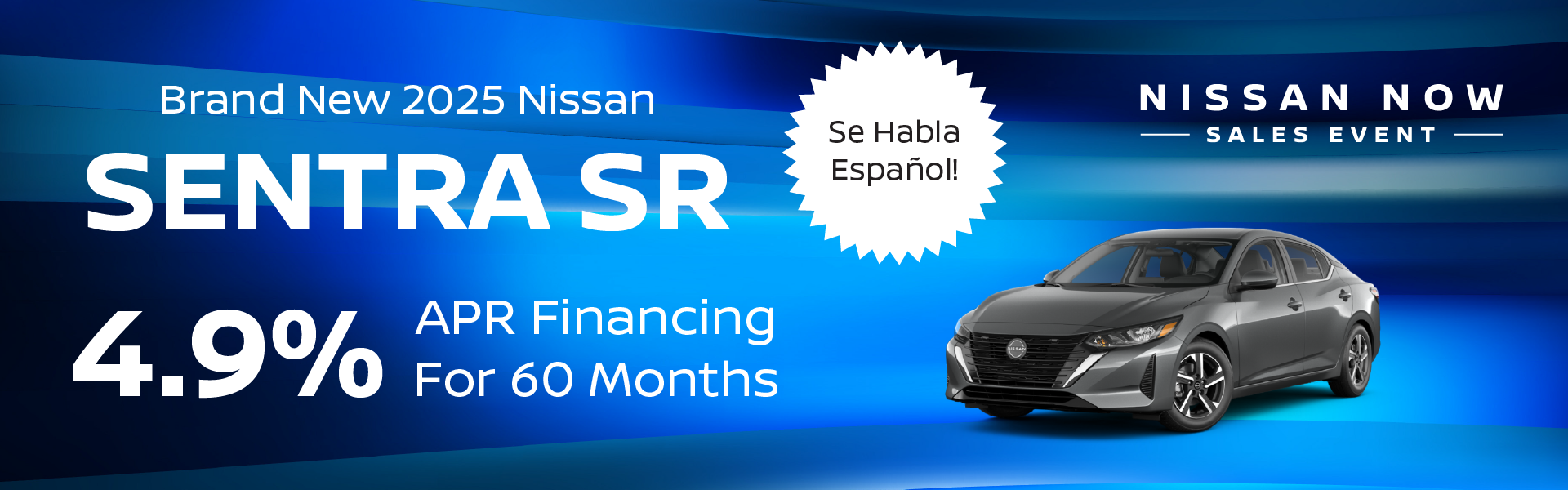 Brand New 2025 Nissan SENTRA SR