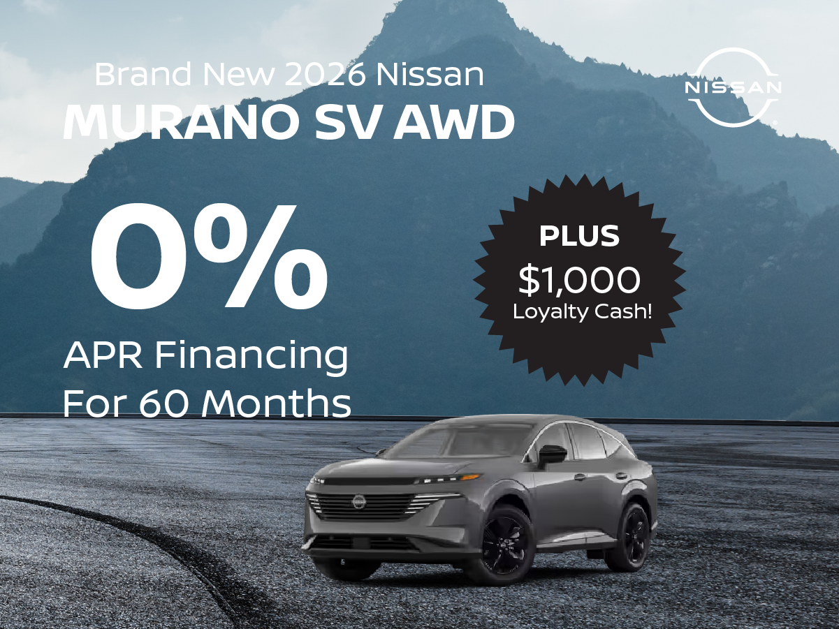 Brand New 2026 Nissan MURANO SV AWD