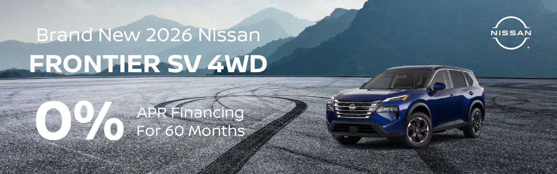Brand New 2026 Nissan FRONTIER SV 4WD