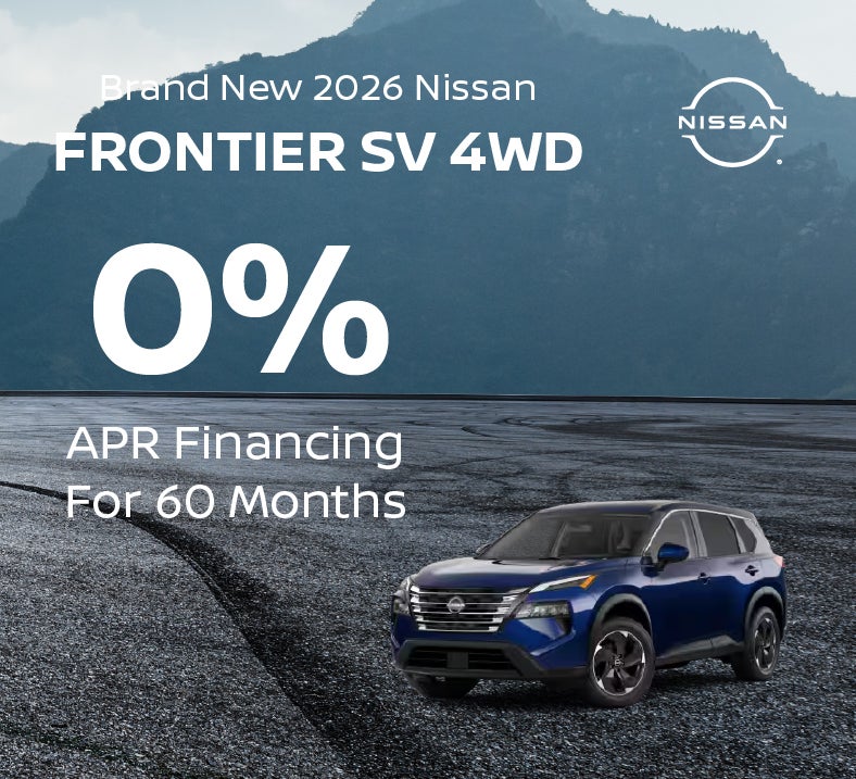 Brand New 2026 Nissan FRONTIER SV 4WD