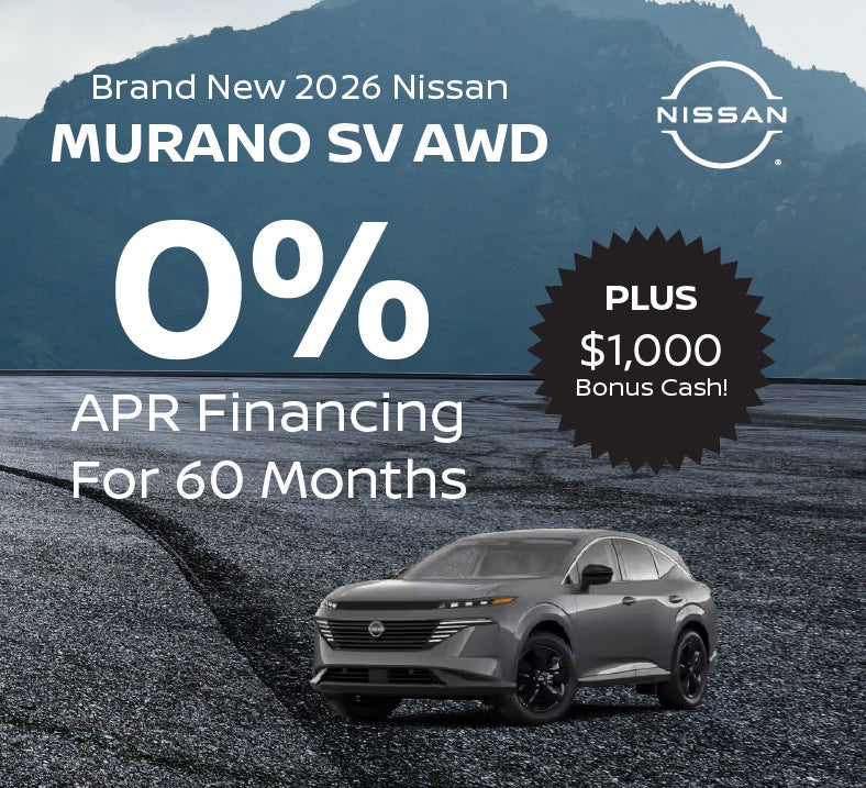 Brand New 2026 Nissan MURANO SV AWD