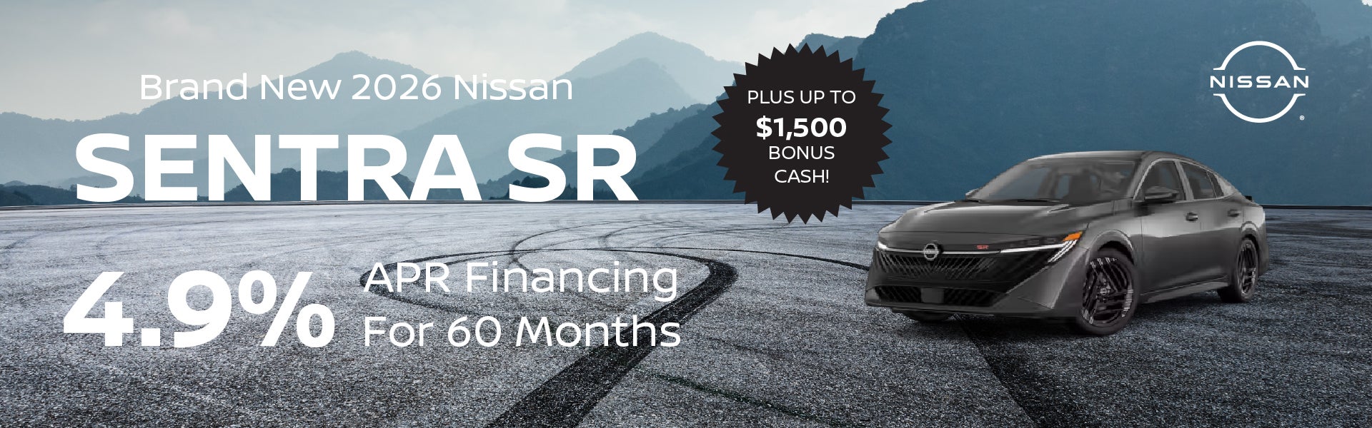 Brand New 2026 Nissan SENTRA SR