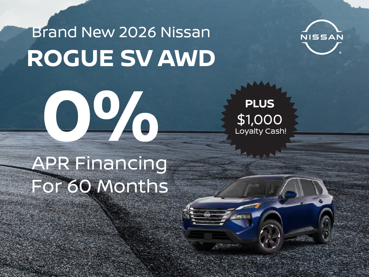 Brand New 2026 Nissan ROGUE SV AWD