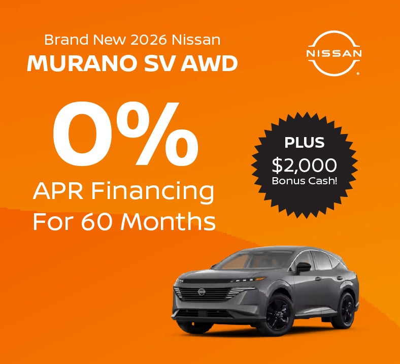 Brand New 2026 Nissan MURANO SV AWD