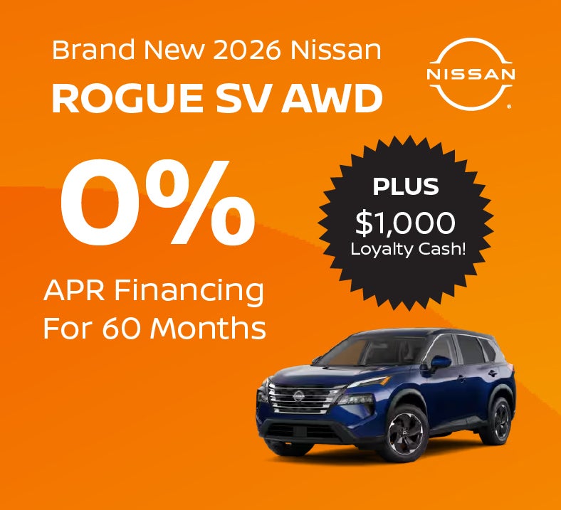 Brand New 2026 Nissan ROGUE SV AWD
