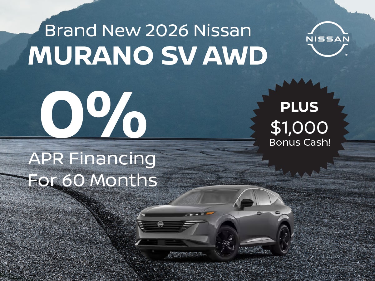 Brand New 2026 Nissan MURANO SV AWD